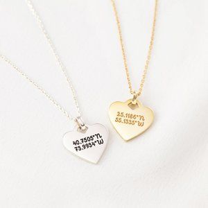 Anniversary Gift For Wife Graduation Gift For Best Friends Coordinates Gift